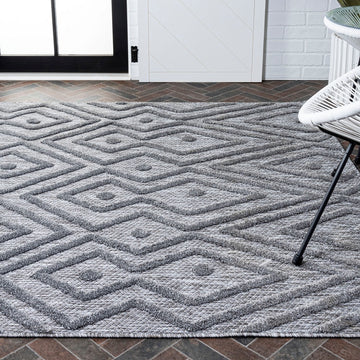 Balansat Moroccan Diamond Indoor/outdoor Area Rug